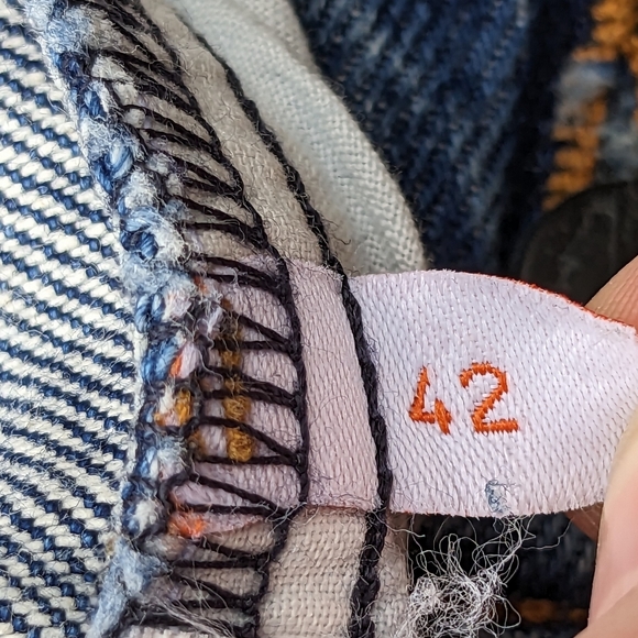 ICEBERG Ice History Y2K VTG Tom And Jerry Cartoon Jeans Blue Straight Mens 42x28 - Picture 7 of 16